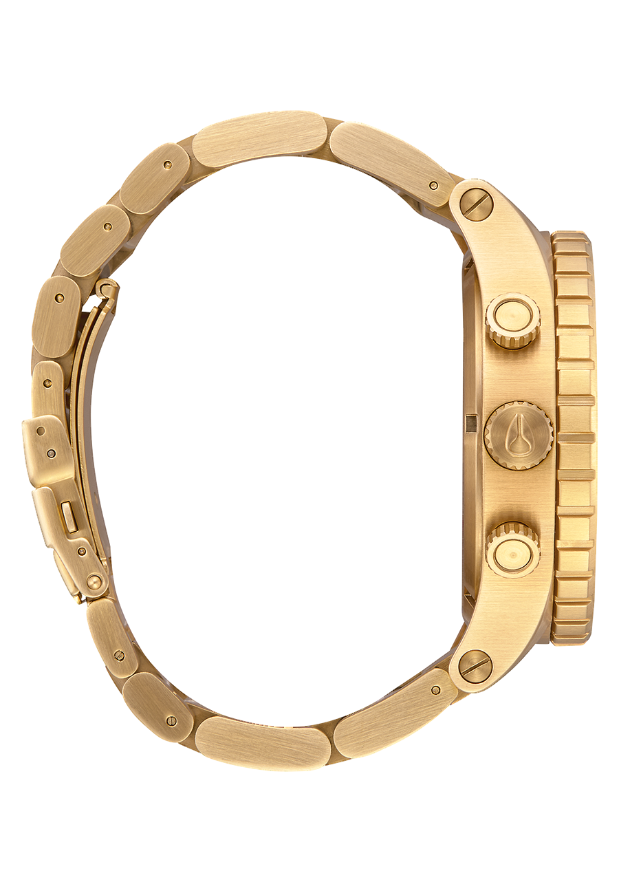 51-30 Chrono Watch | All Gold | Men's Stainless Steel – Nixon US 51-30 Chrono Watch | All Gold | Men's Stainless Steel – Nixon US