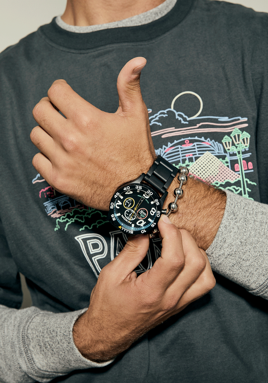 Fisheye 51-30 Chrono Watch Fisheye Super Black Black