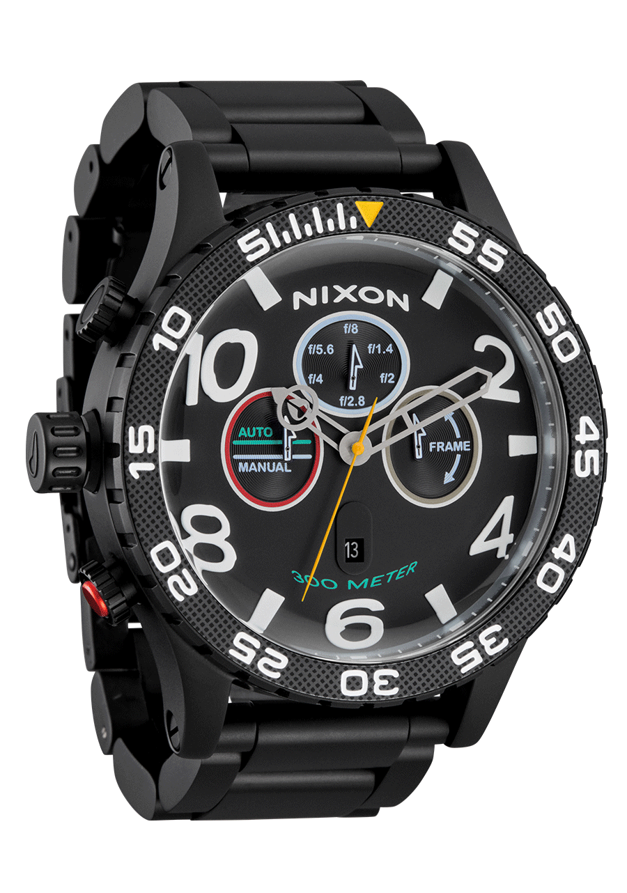 Fisheye 51-30 Chrono Watch | Fisheye / Super Black / Black Fisheye 51-30 Chrono Watch | Fisheye / Super Black / Black