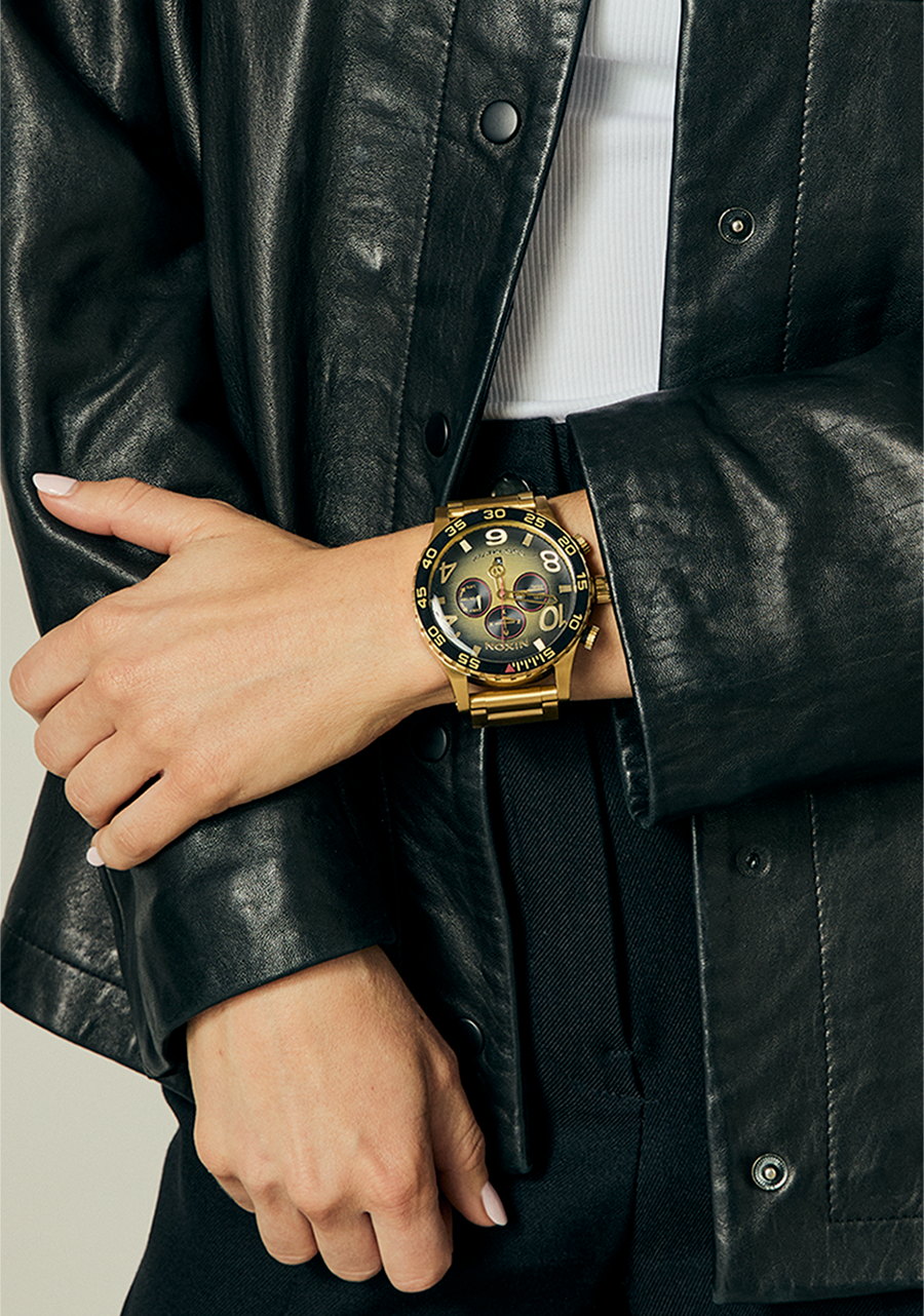 51-30 Chrono Watch | 4th Dim Gold / Black | Men's Chronograph 51-30 Chrono Watch | 4th Dim Gold / Black | Men's Chronograph