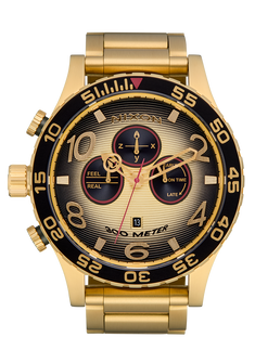 51-30 Chrono Watch | 4th Dim Gold / Black | Men's Chronograph 51-30 Chrono Watch | 4th Dim Gold / Black | Men's Chronograph
