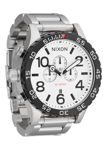 51-30 Chrono - Silver / White Lume View 2