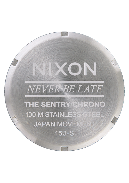 Nixon never be late the sentry chrono discount