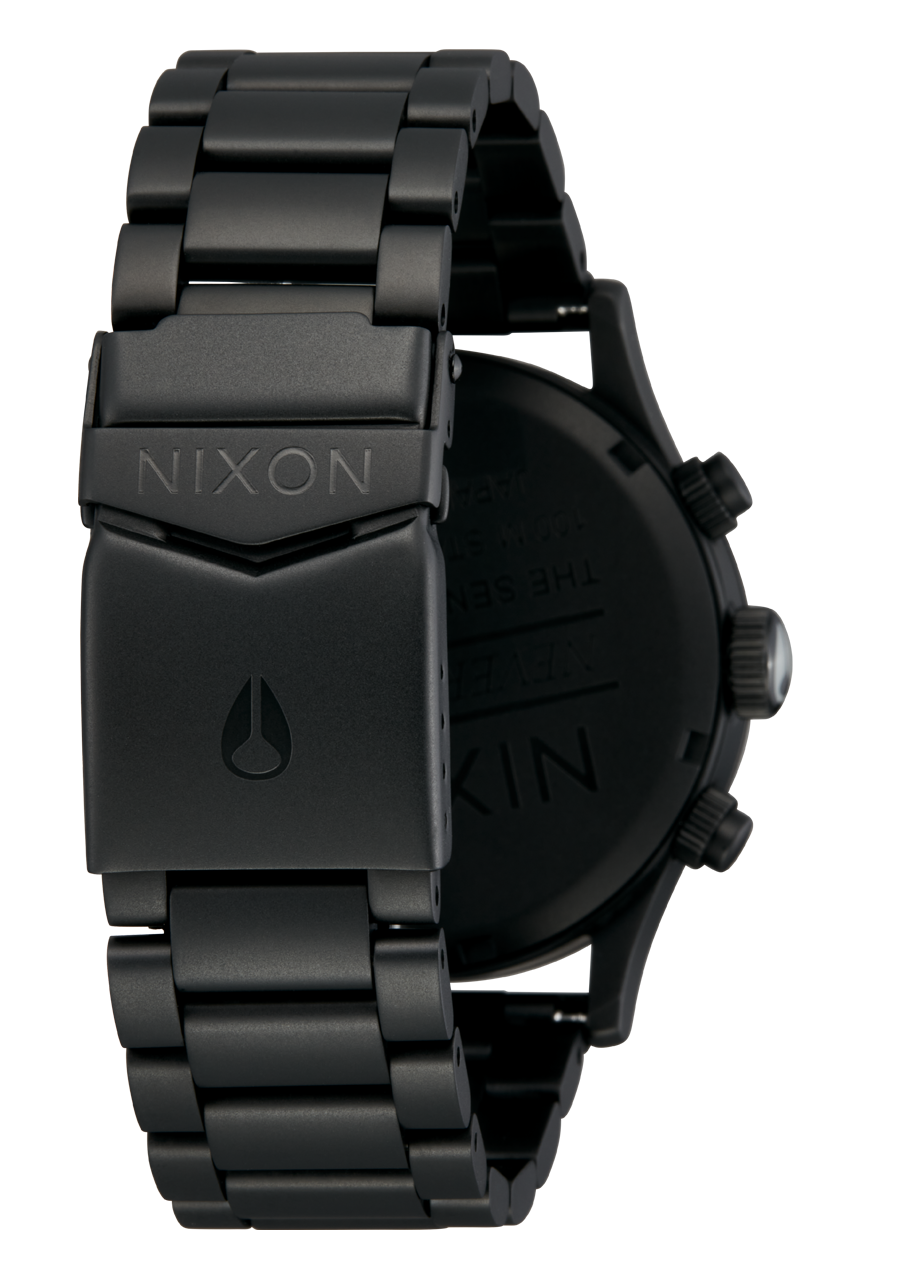 Sentry Chrono Watch | All Matte Black/Polished Black | Men's Sentry Chrono Watch | All Matte Black/Polished Black | Men's