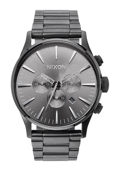 Sentry Chrono Watch | All Gunmetal | Men's Stainless Steel Sentry Chrono Watch | All Gunmetal | Men's Stainless Steel
