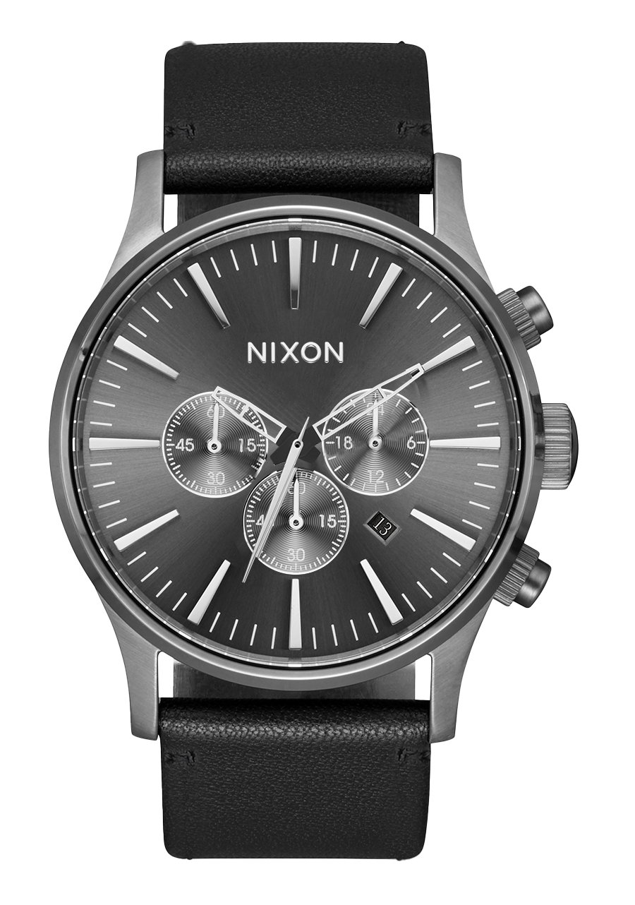 Sentry Chrono Watch | All Gunmetal / Black | Men's Stainless Steel Sentry Chrono Watch | All Gunmetal / Black | Men's Stainless Steel