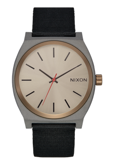 Time Teller Watch Dark Gray Pumice Black Unisex Nixon US