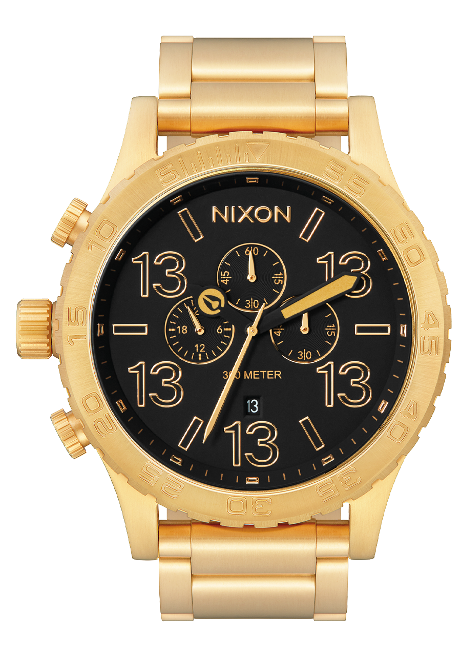 51-30 Chrono Friday the 13th Edition | All Gold | Stainless Steel 51-30 Chrono Friday the 13th Edition | All Gold | Stainless Steel