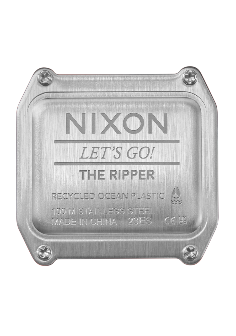 Ripper Digital Watch | Rust / Camo | Recycled Ocean Plastic – Nixon US
