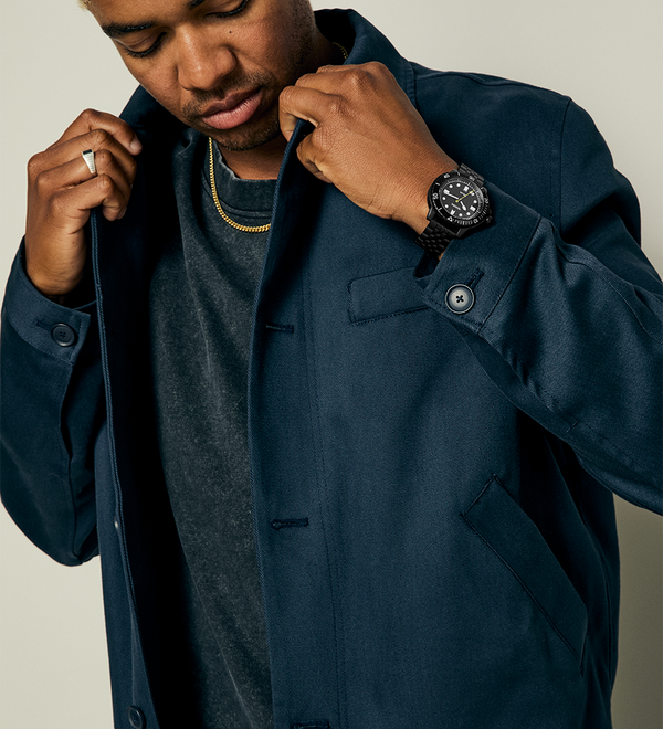 Stinger 44 Watch | All Matte Black / Black | Stainless Steel Dive