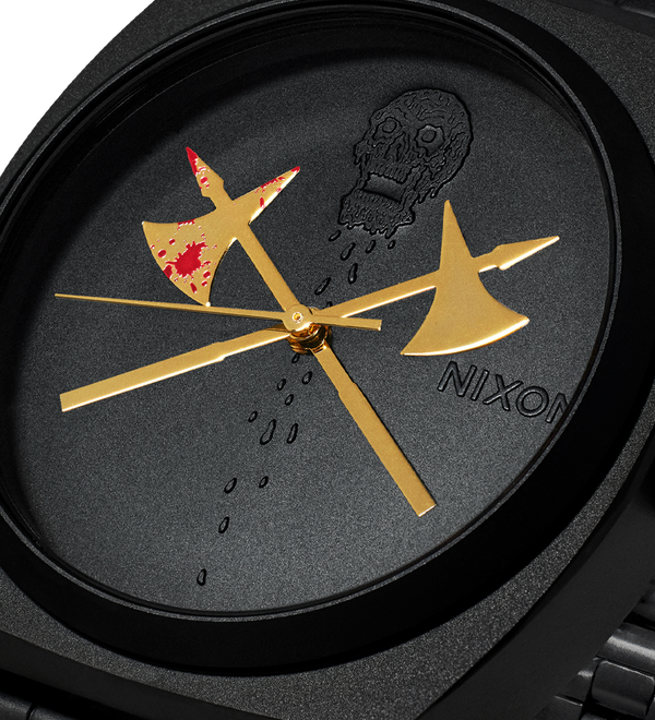 Liquid Death Death Clock III | All Black / Gold | Stainless Steel Liquid Death Death Clock III | All Black / Gold | Stainless Steel