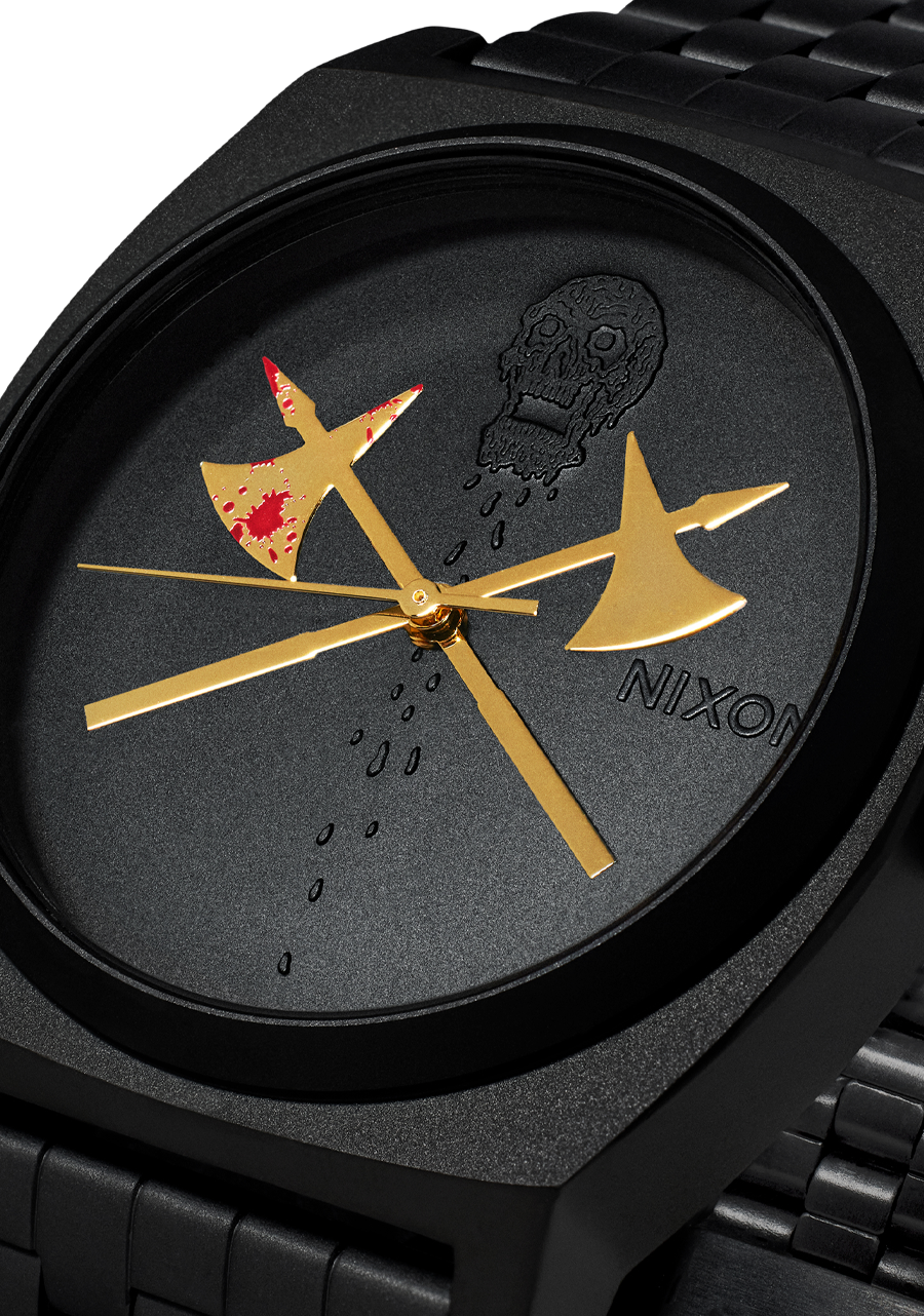 Liquid Death Death Clock III | All Black / Gold | Stainless Steel