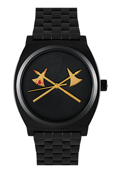 Liquid Death Death Clock III | All Black / Gold | Stainless Steel
