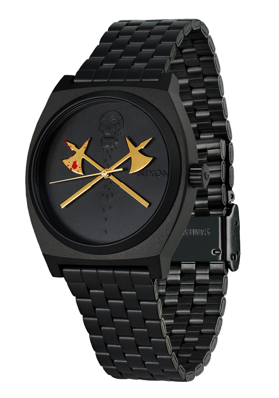 Liquid Death Death Clock III | All Black / Gold | Stainless Steel Liquid Death Death Clock III | All Black / Gold | Stainless Steel
