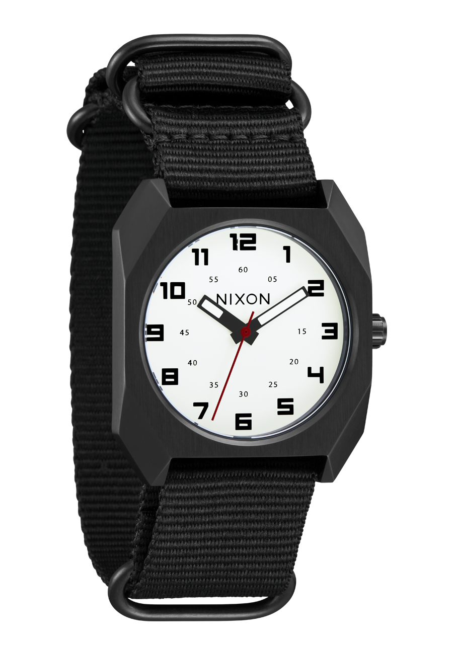 Nixon Scout Watch Dark Silver / Charcoal