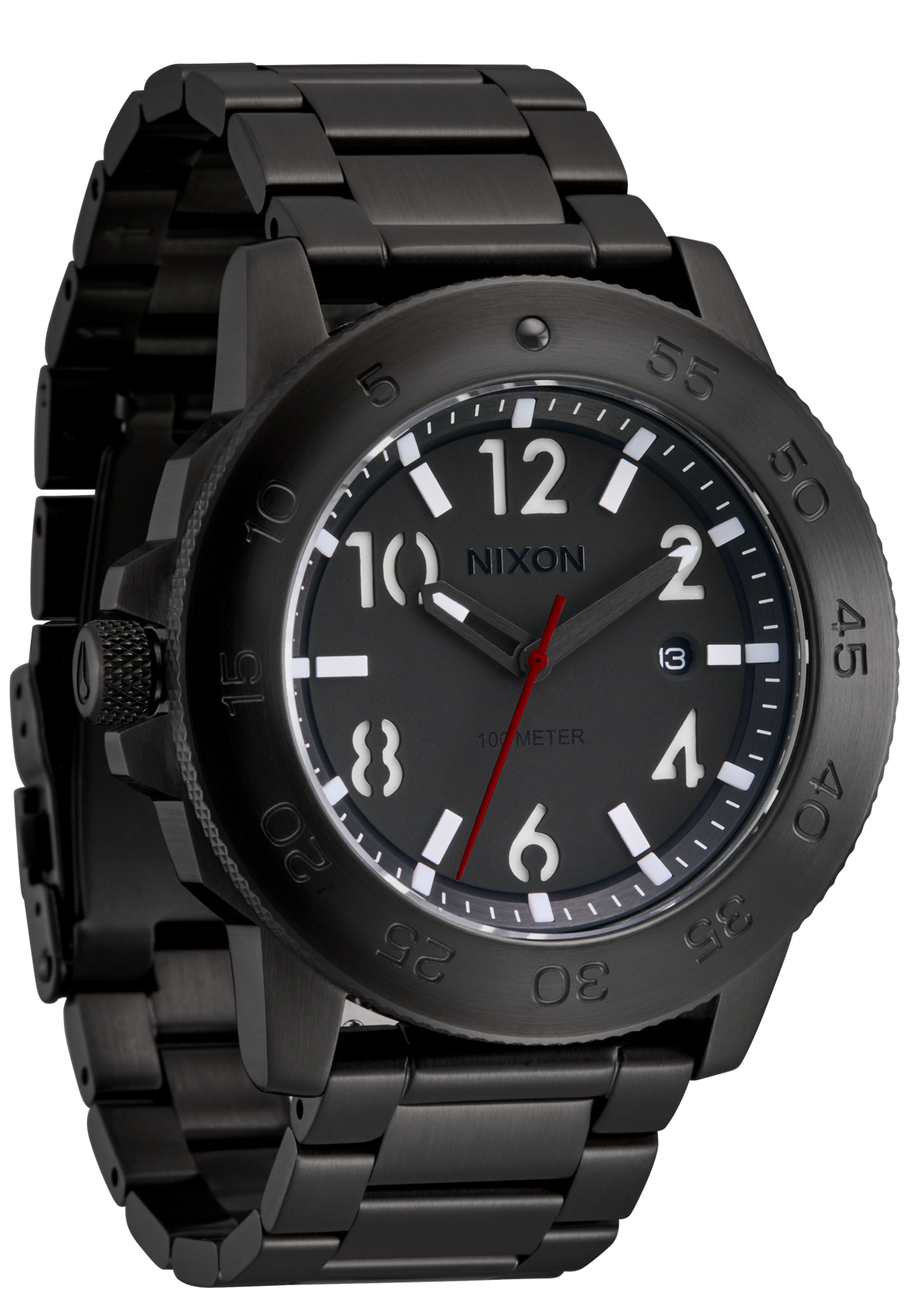 Smyth 44 Watch | Super Black / Black | Sapphire Crystal Analog Smyth 44 Watch | Super Black / Black | Sapphire Crystal Analog
