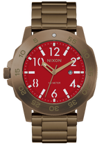 Smyth 44 - Khaki / Red