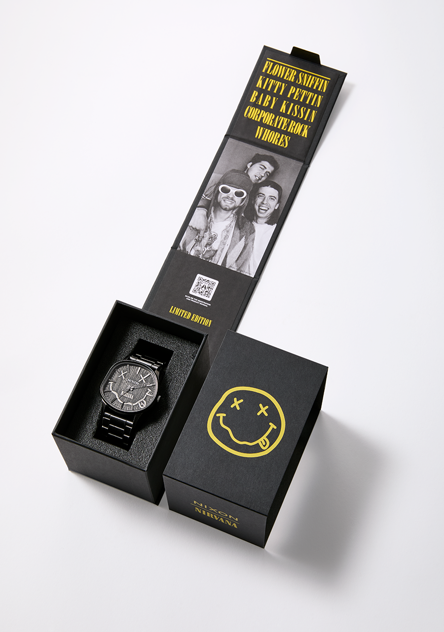 Nirvana Sentry Wobble Watch | All Antique Silver | Nirvana