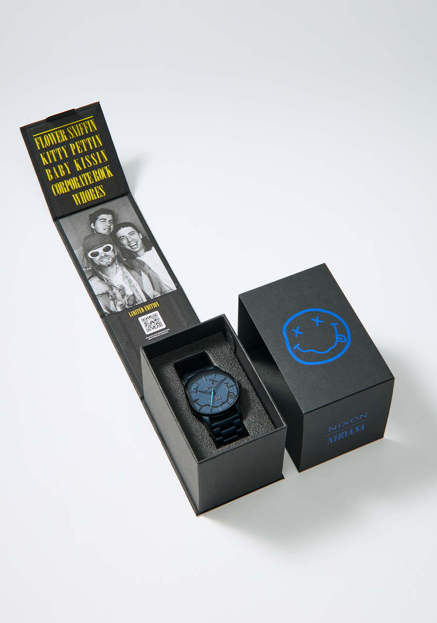 
Nixon Nirvana Sentry Wobble Watch - Analog - All Matte Midnight - View 6