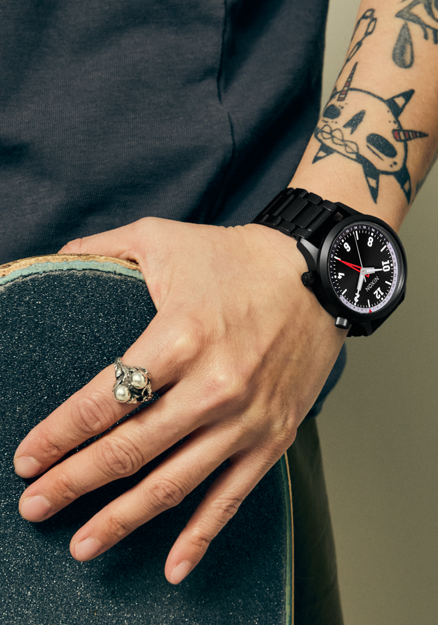 Drifter 40 Watch | Super Black / Black Sunray | Swiss Movement Drifter 40 Watch | Super Black / Black Sunray | Swiss Movement