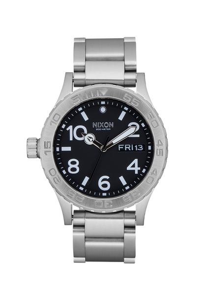 値下NIXON★42-20 42-20 - All Silver / Black – Nixon US