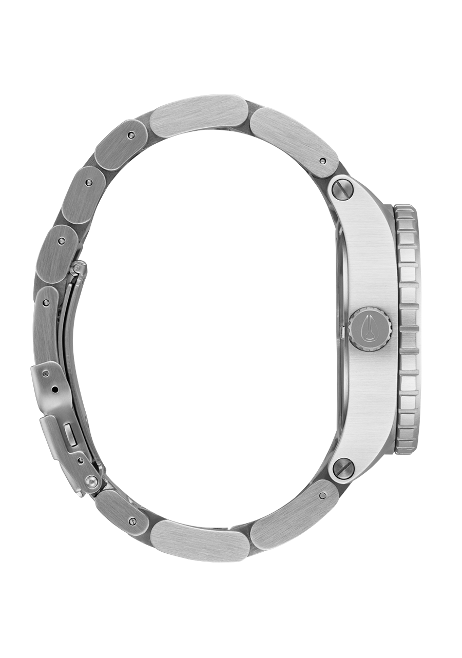 Nixon 42-20 Analog Watch | Stainless Steel | All Silver / Black Nixon 42-20 Analog Watch | Stainless Steel | All Silver / Black