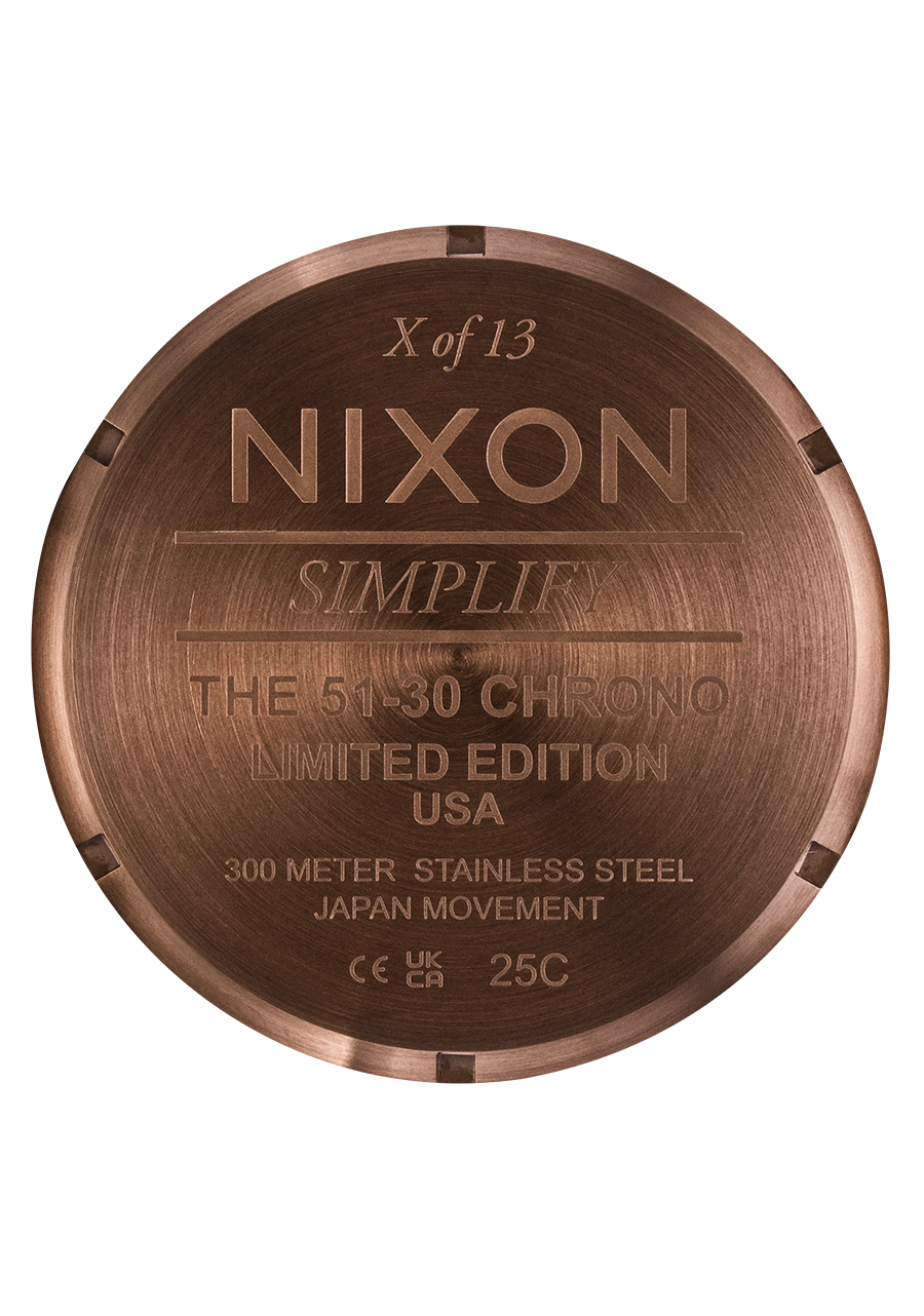 51-30 Chrono Friday the 13th Edition - Chocolate - USA – Nixon US 51-30 Chrono Friday the 13th Edition - Chocolate - USA – Nixon US