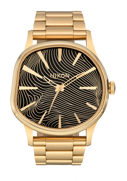 Sentry Wobble Watch | 4th Dimension Gold / Black | Stainless Steel