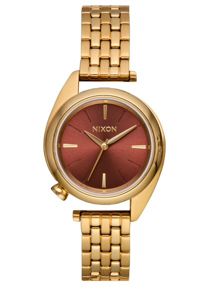 Eddy Watch | All Gold / Cognac | Small Stainless Steel Women's