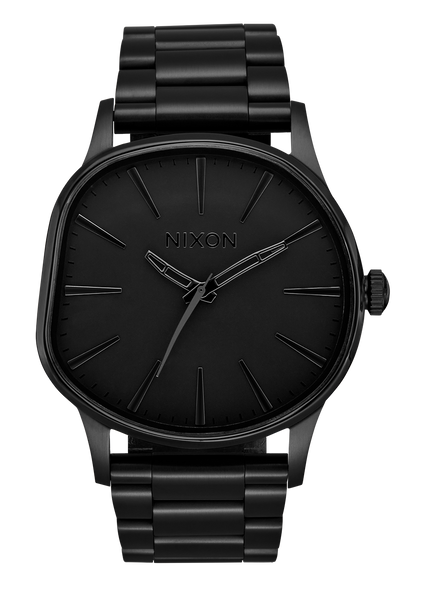 Ancient ブラックメタル　BLACKL Sentry Wobble Watch | All Black / Black | Unique Stainless Steel