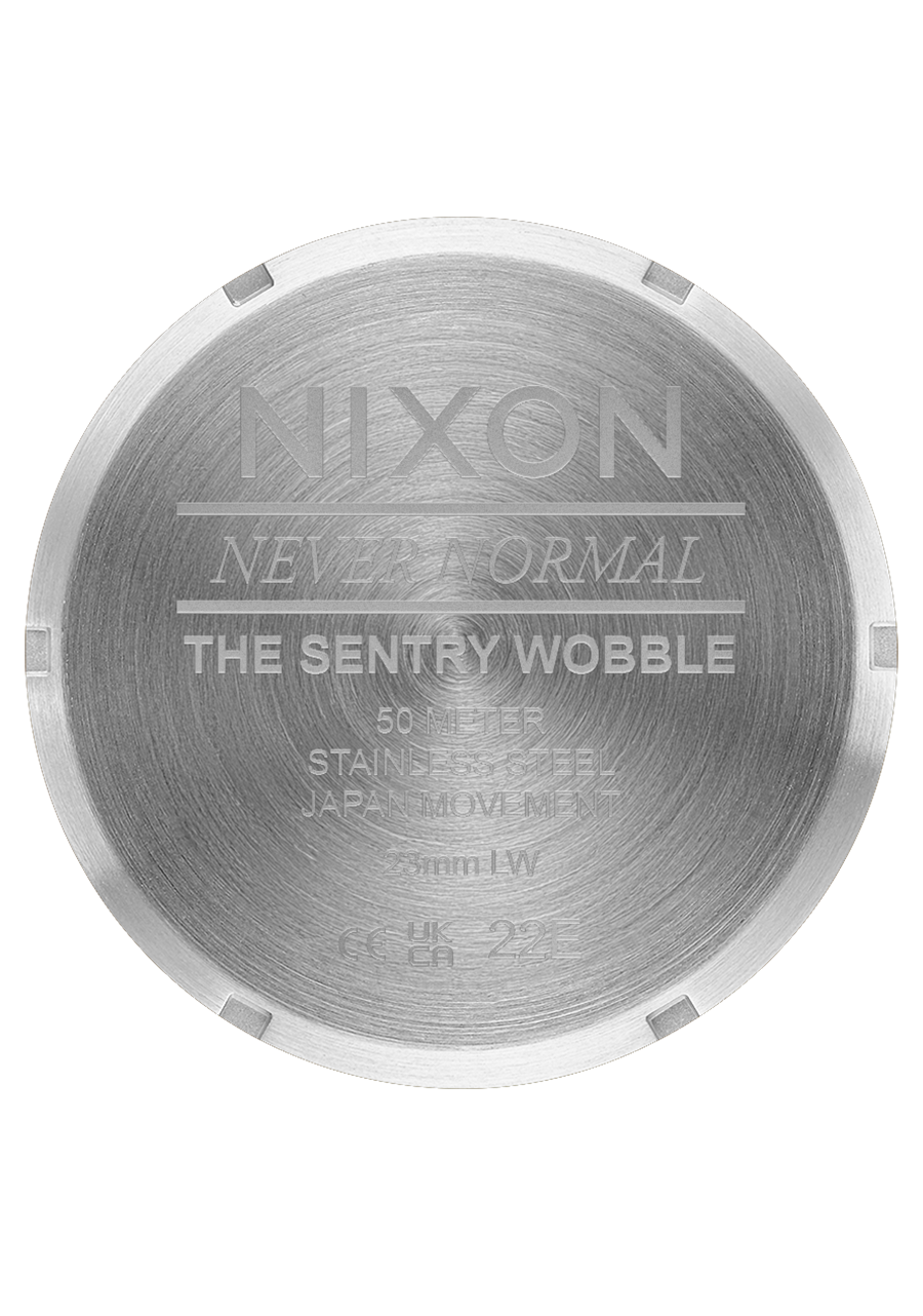 Sentry Wobble - Silver / Black Sunray View 5