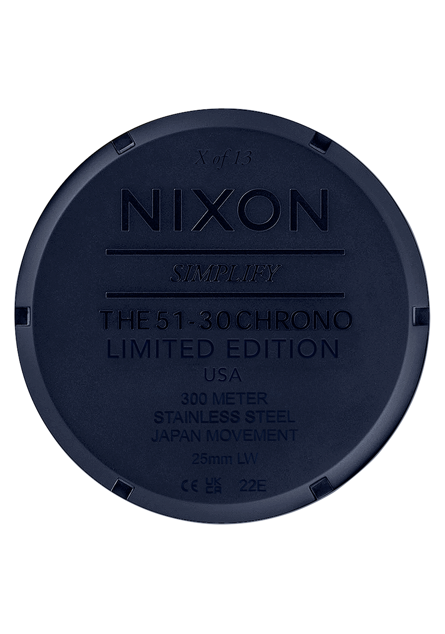 51-30 Chrono Friday the 13th Edition - Matte Midnight / US View 5