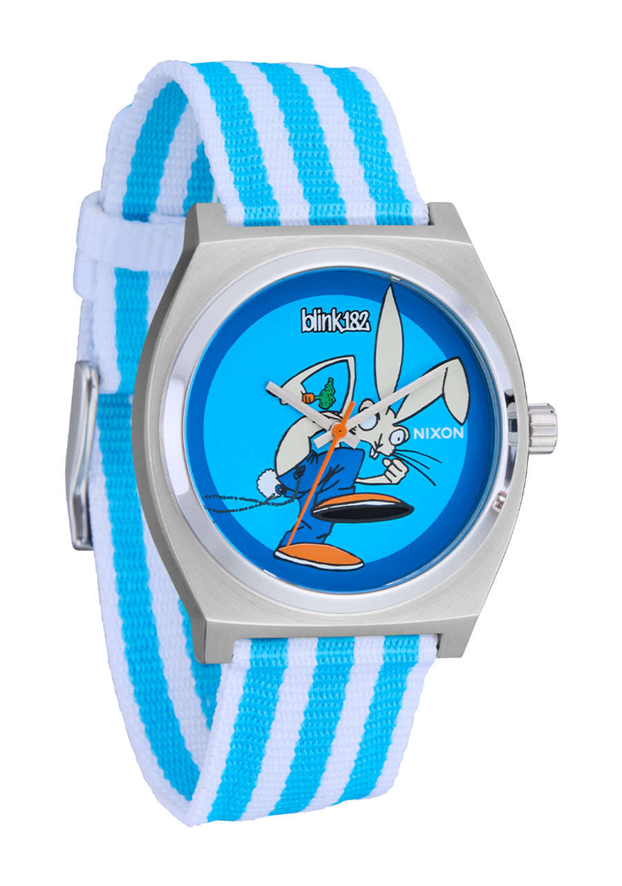 blink-182 Time Teller Nylon - Silver / Skankin Bunny View 2