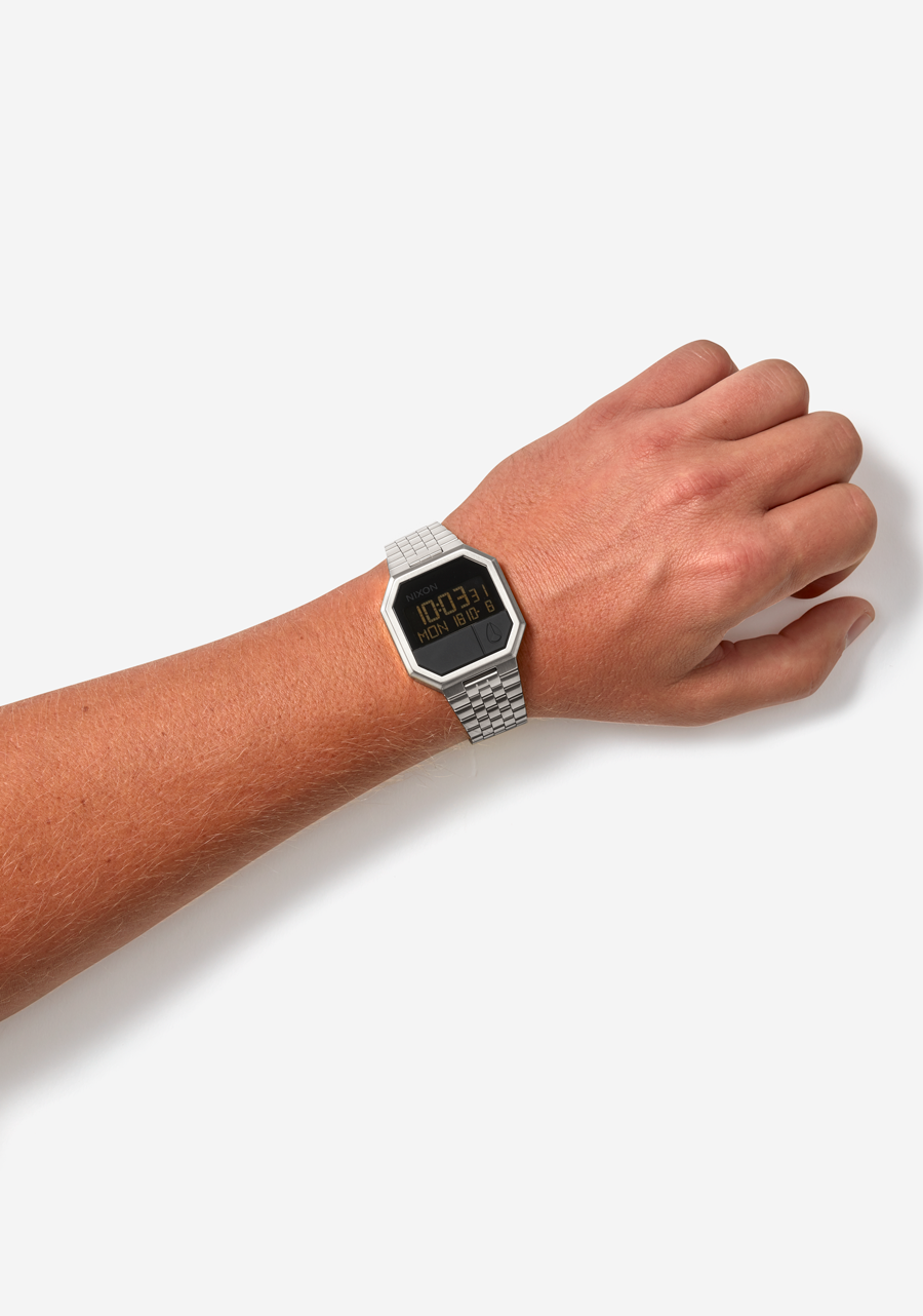 Re Run Watch Black Digital Nixon US