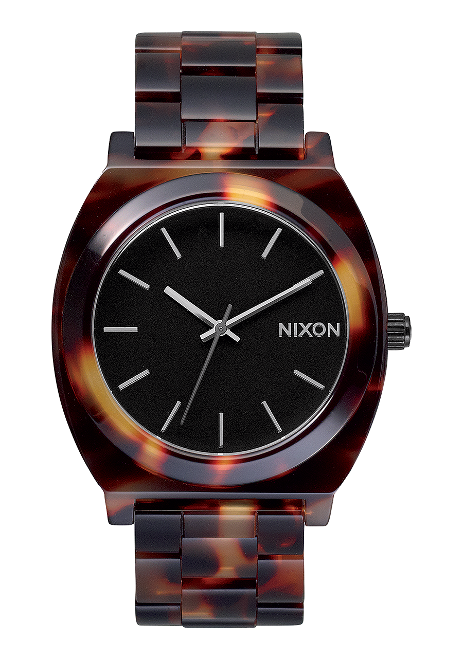 Time Teller Acetate Watch | Tortoise | Unisex Acetate – Nixon US