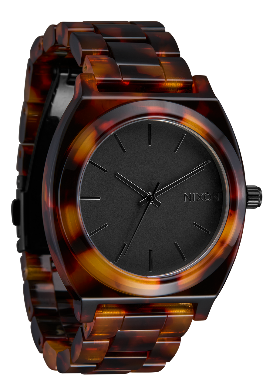 Time Teller Acetate Watch | Tortoise | Unisex Acetate – Nixon US Time Teller Acetate Watch | Tortoise | Unisex Acetate – Nixon US