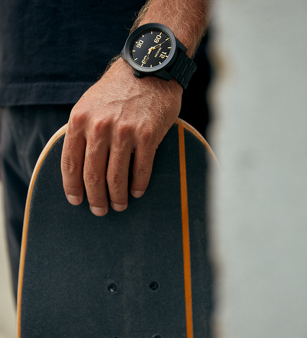 Corporal Stainless Steel Watch | Black / Gold | Men's Stainless Corporal Stainless Steel Watch | Black / Gold | Men's Stainless