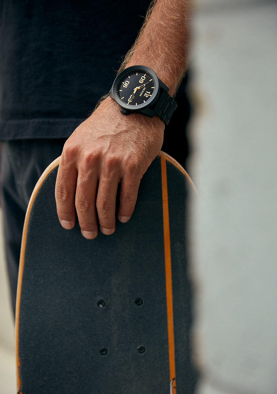 Corporal Stainless Steel Watch | Black / Gold | Men's Stainless Corporal Stainless Steel Watch | Black / Gold | Men's Stainless