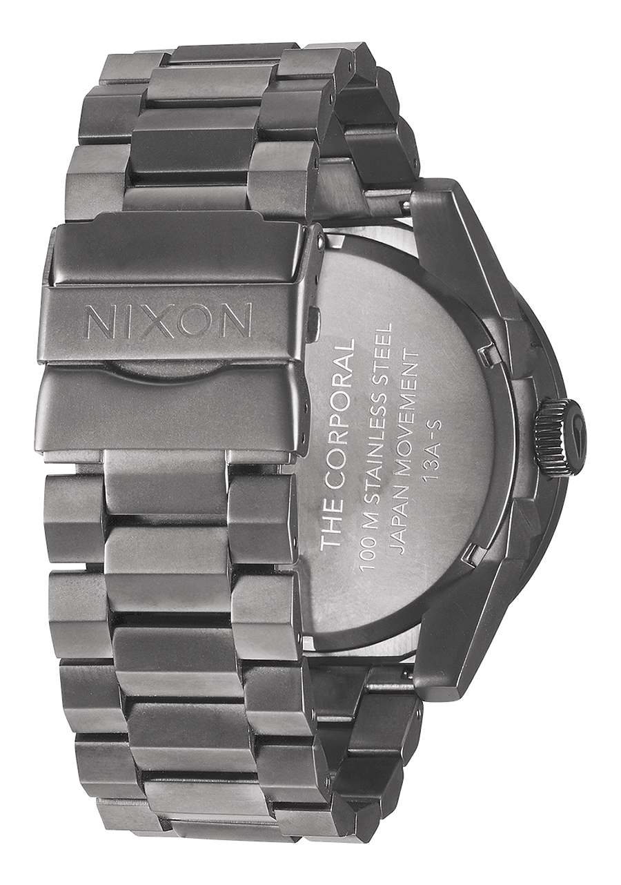 Orologi Nixon Sentry SS Gunmetal/ Blue Crystal (A3561427 Orologi Nixon Sentry SS Gunmetal/ Blue Crystal (A3561427