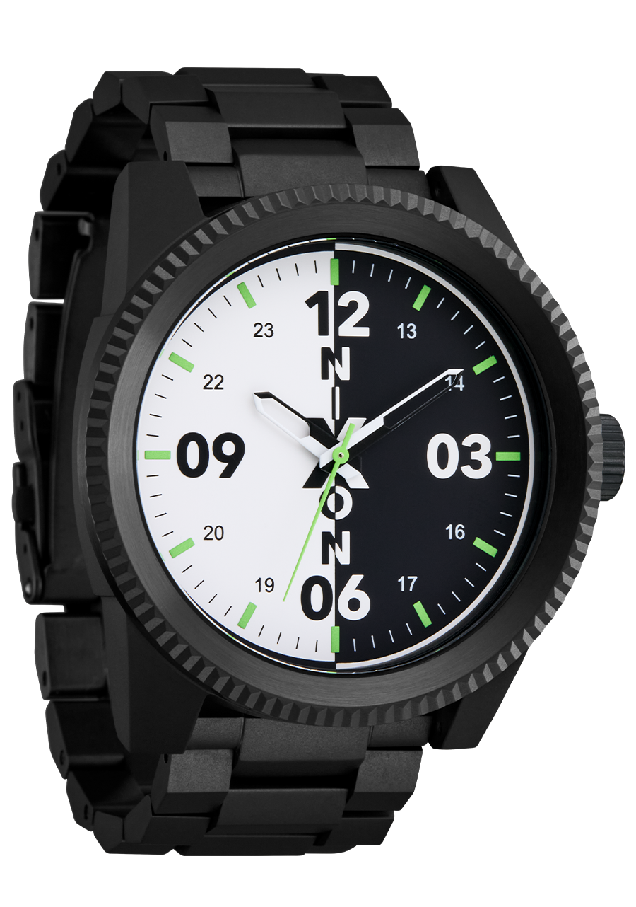 Corporal Stainless Steel - Black / White / Black View 2