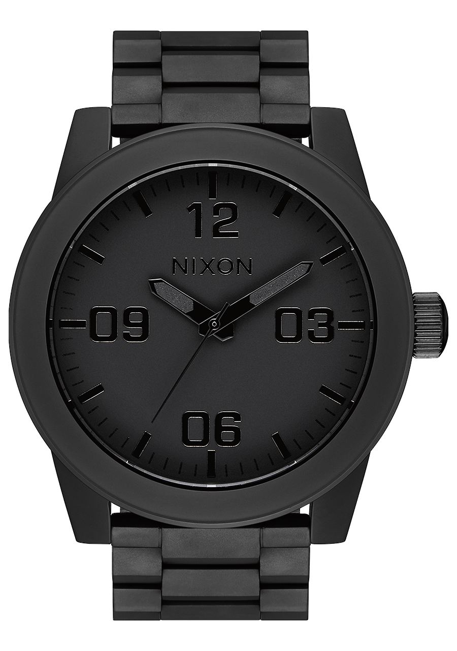 Corporal Stainless Steel - All Matte Black/Polished Black View 1