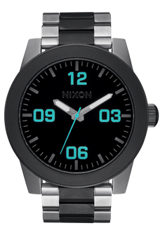 Corporal Stainless Steel Watch Silver Gunmetal Men s Stainless Steel Nixon US