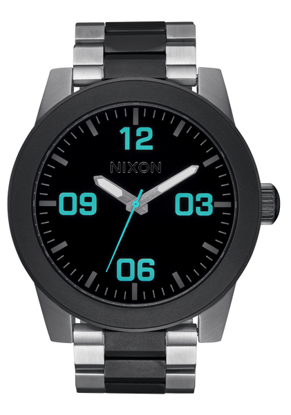 Corporal Stainless Steel Watch | Silver / Gunmetal | Men's Corporal Stainless Steel Watch | Silver / Gunmetal | Men's