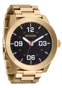 Corporal Stainless Steel Watch | Yellow Gold / Black | Men's Corporal Stainless Steel Watch | Yellow Gold / Black | Men's