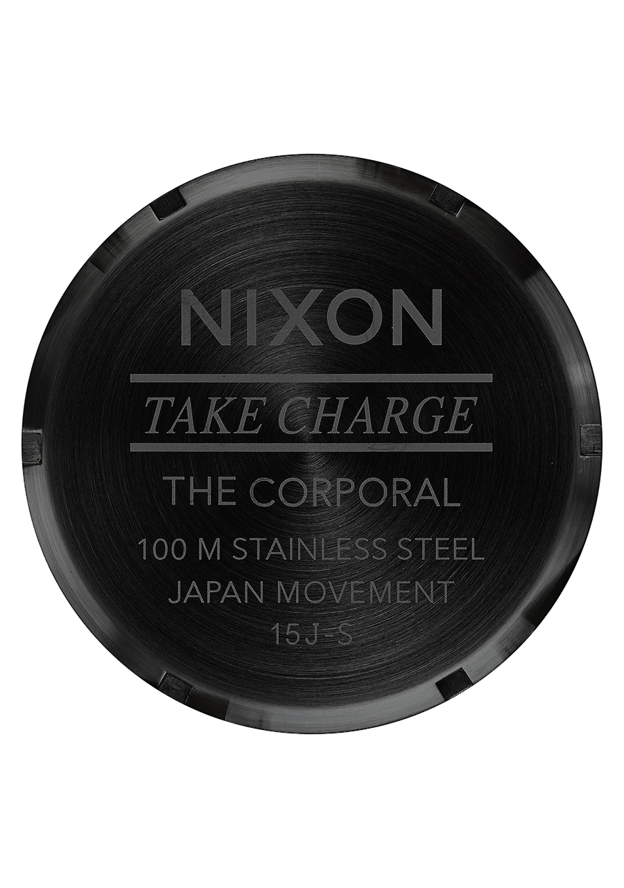 Corporal Stainless Steel - All Black / Rose Gold View 4