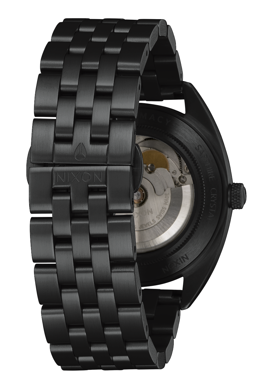 Nixon 【希少】ニクソン 自動巻 the supremacy ブラック スケルトン 