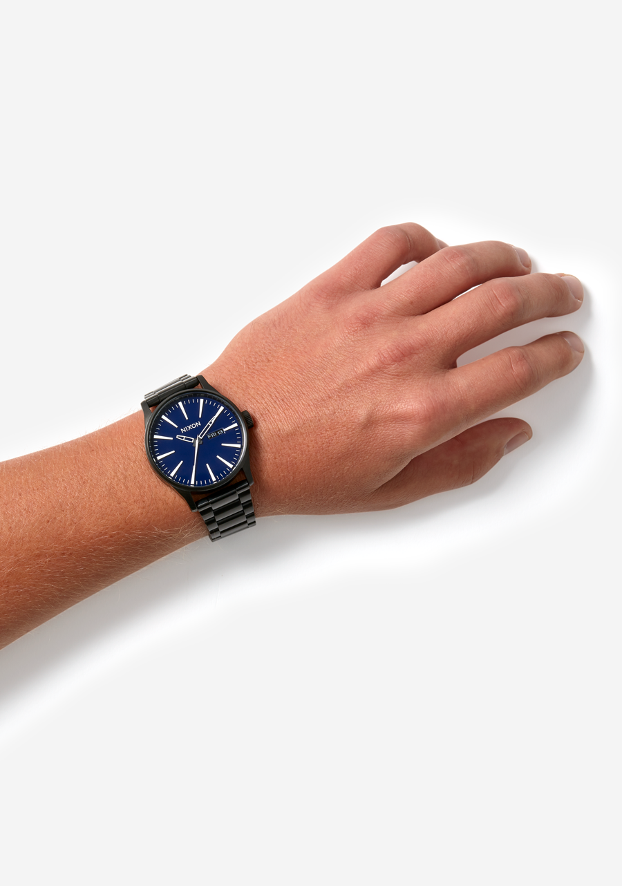 Sentry Stainless Steel Watch | Blue Sunray | Men's Stainless Steel Sentry Stainless Steel Watch | Blue Sunray | Men's Stainless Steel