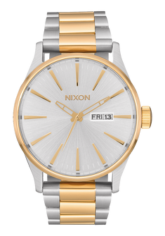 Sentry Stainless Steel Watch | Silver / Gold | Men's Stainless Sentry Stainless Steel Watch | Silver / Gold | Men's Stainless