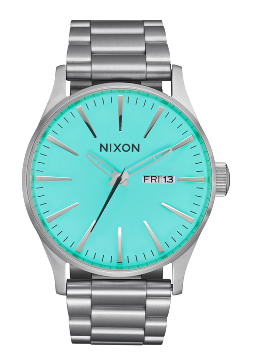 NIXON Sentry Chrono Matte Black/Gold Taglia Unica, Nero NIXON Sentry Chrono Matte Black/Gold Taglia Unica, Nero