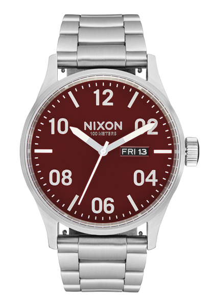 Sentry Stainless Steel Watch Silver Cranberry Men s Stainless Steel Nixon US